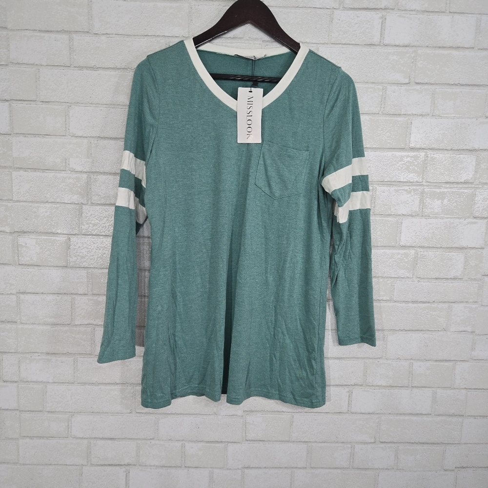 MISSLOOK NWT long sleeve top‎